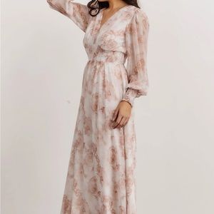 Baltic born floral maxi dress